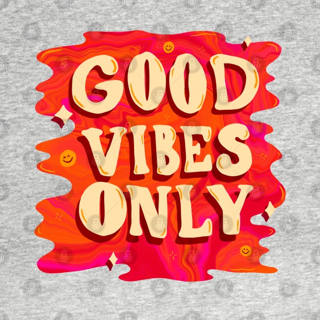 Good Vibes Only by Doodle by Meg